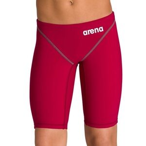 NWT Arena Junior Powerskin ST 2.0 Jammer Racing Swimsuit Deep Red US 26